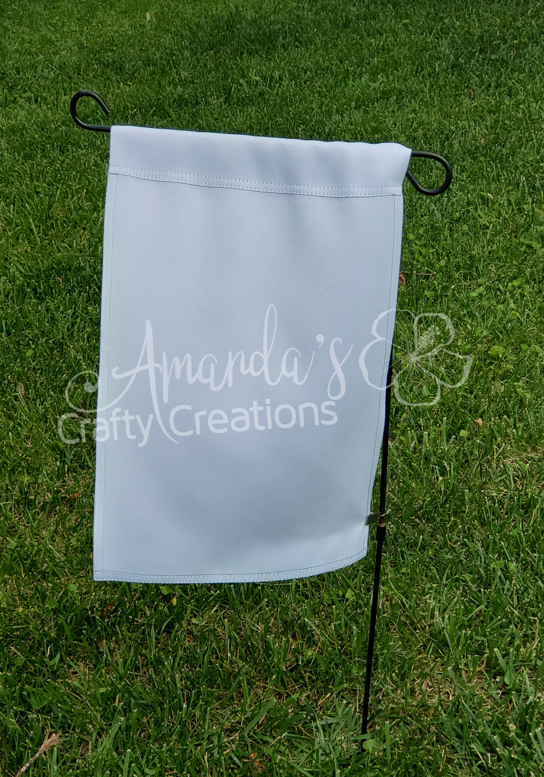 Sublimation 12x18 Double Sided Garden Flag Blanks - Thick, Triple-ply RTS